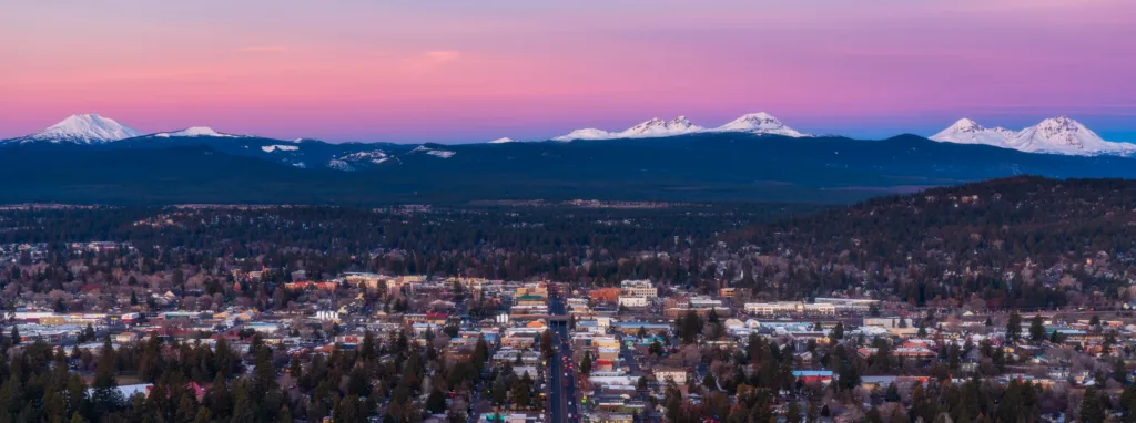 Bend, OR skyline