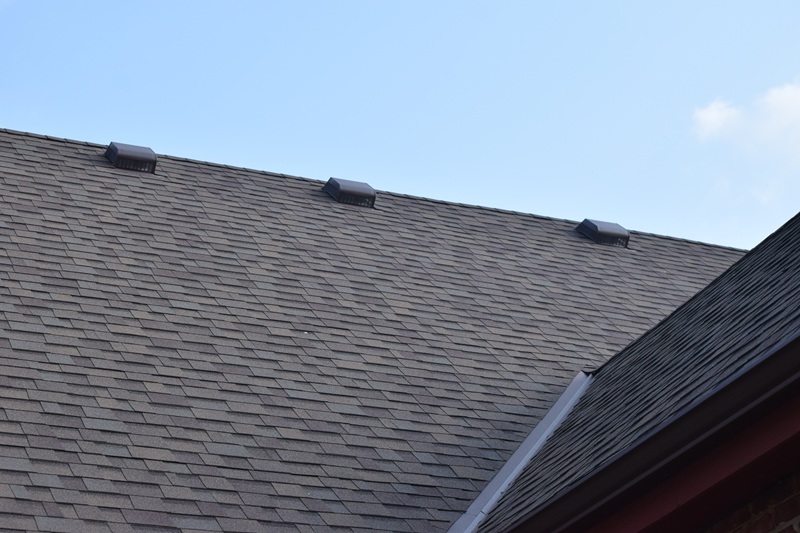 Asphalt Roof with 3 box vents