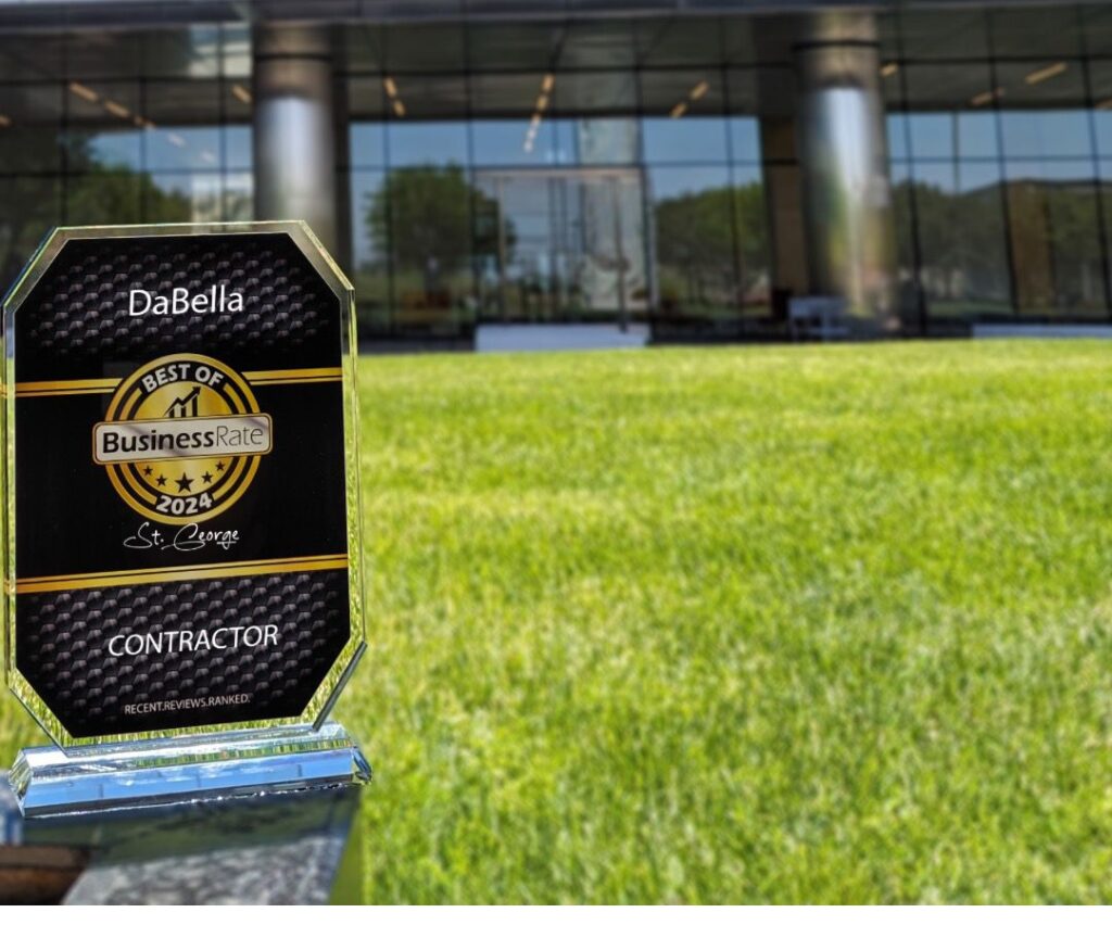 Business Rate Award Infront of DaBella's St. George Location
