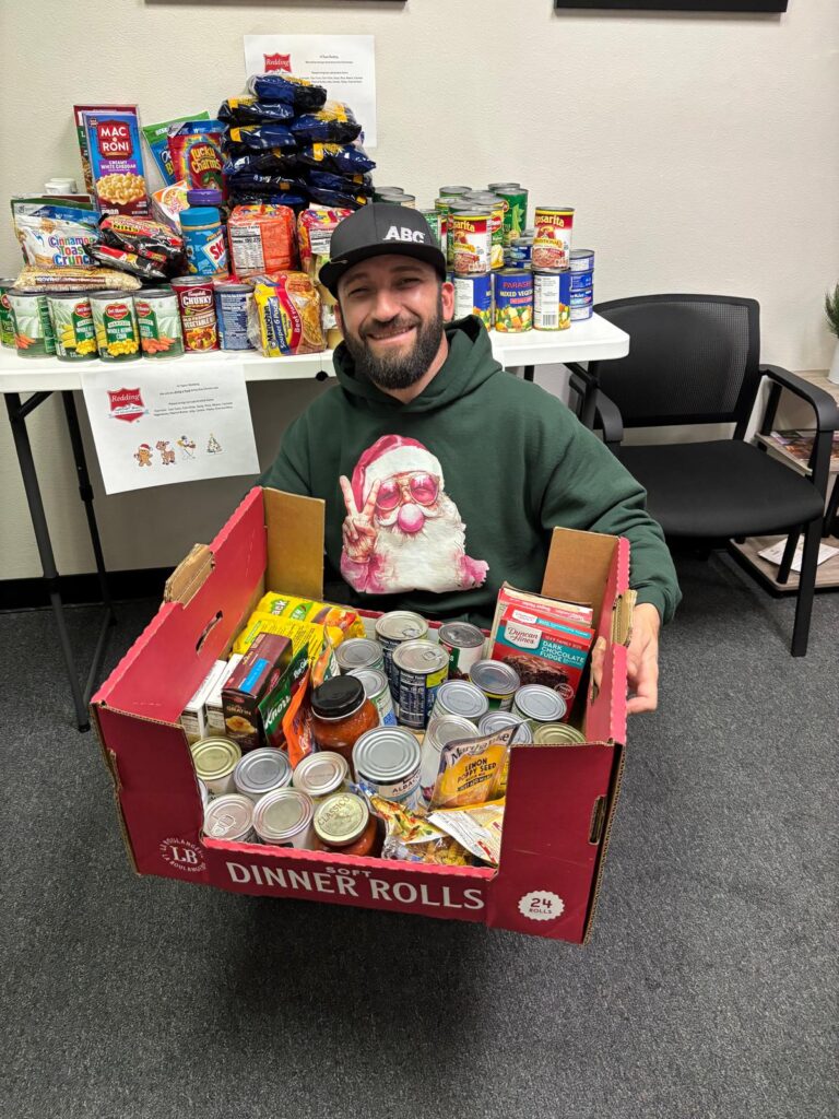 DaBella's denver team donated to the food bank of the Rockies.