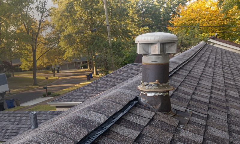 Roof Vent with ridge vent