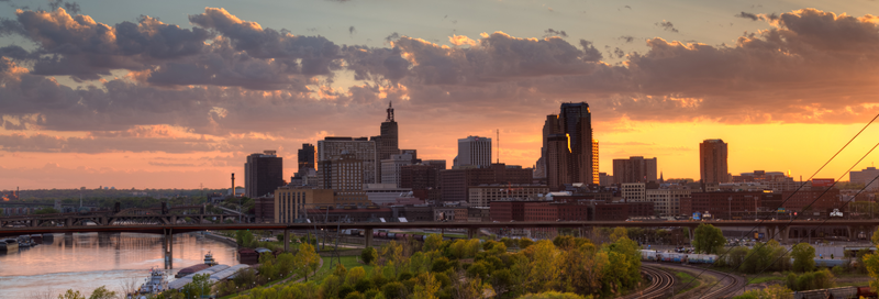 St Paul, MN Skyline